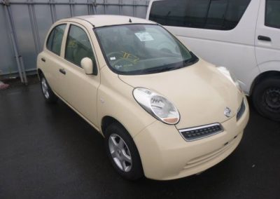 Nissan Beige mini car