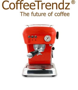 CoffeeTrendz Logo and Coffee Machine
